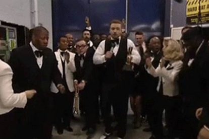 Justin Timberlake, el gran premiado de la noche.