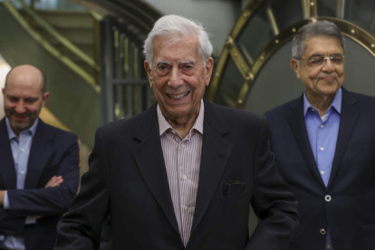 Mario Vargas Llosa en el Instituto Cervantes