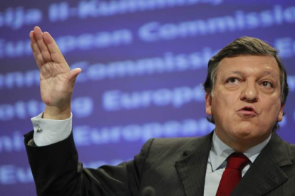 El presidente de la Comisión Europea, Jose Manuel Durao Barroso. Desde Bruselas ya se ha pedido a España más impuestos.