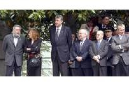 Cándido Méndez, José María Fidalgo, José María Cuevas y Baltasar Garzón