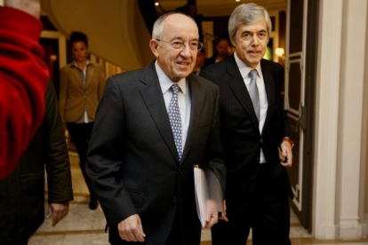 El Gobernador del Banco de España, Miguel Angel Fernandez Ordoñez.