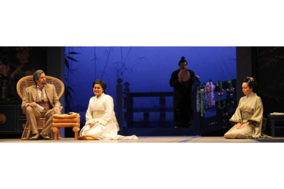 Una escena de la conocida ópera de Puccini ‘Madama Butterfly’, que hoy llega a León de la mano de Ópera 2001. ÓPERA 2001