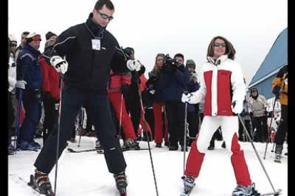 El Príncipe y su prometida exhibieron su dominio del esquí en Baqueira, una estación de visita obligada para la Casa Real.