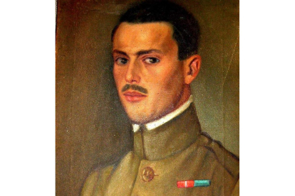 El óleo pintado en 1917 por Manrique Sanz.