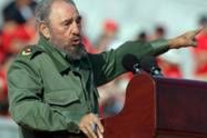 Fidel Castro, durante el discurso ofrecido el pasado 1 de Mayo