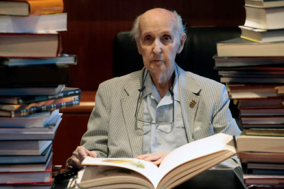 Santiago Grisolía falleció ayer en Valencia, a los 99 años de edad, víctima del covid. KAI FOERSTERLING