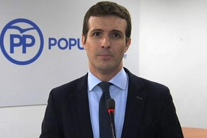 El vicesecretario de Comunicación del PP, Pablo Casado. EFE