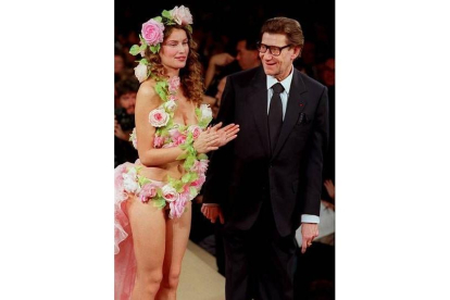Laetitia Casta fue una de sus musas. Autor: