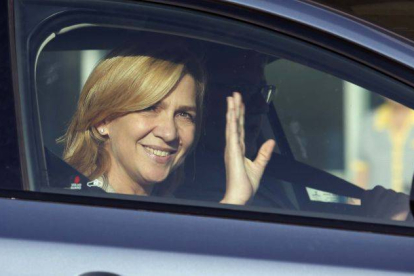 La infanta Cristina.