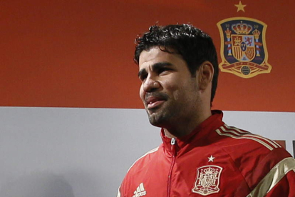 Diego Costa asegura que se encuentra muy a gusto en La Roja.