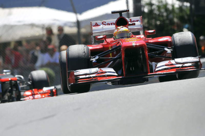 Fernando Alonso fue de más a menos para acabar séptimo.