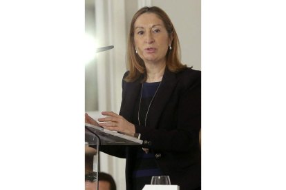 La ministra de Fomento, Ana Pastor.