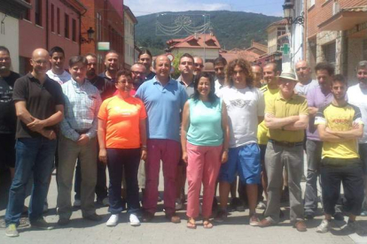 Los participantes del curso de la reserva de la biosfera, en una foto de familia.