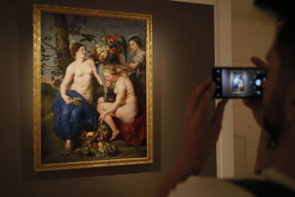 Imagen de la obra de Rubens 'Ceres y dos ninfas'