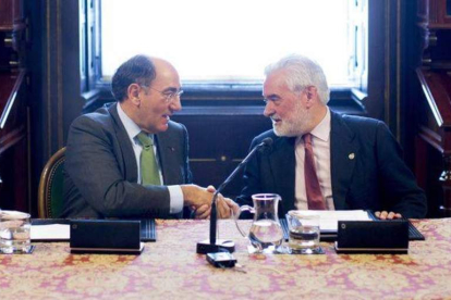 Ignacio Galán y Darío Villanueva. JOSÉ RAMÓN LADRA