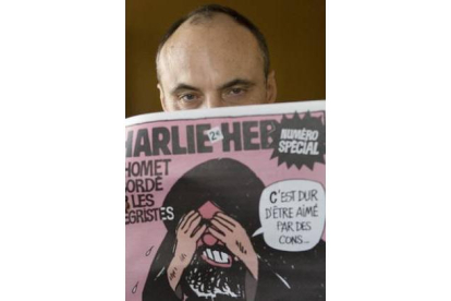 Philippe Val, director de 'Charlie Hebdo'.