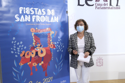 La concejala de Acción y Promoción Cultural del Ayuntamiento de León, Evelia Fernández. AYUNTAMIENTO DE LEÓN