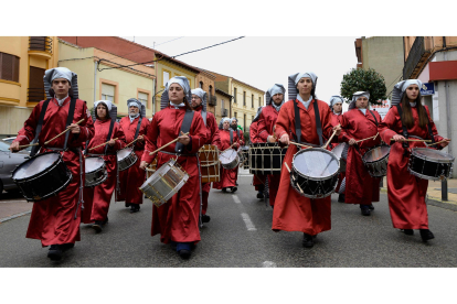 Certamen de bandas de Semana Santa en Sahagún. ACACIO DÍAZ