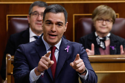 El presidente del Gobierno, Pedro Sánchez. CHEMA MOYA