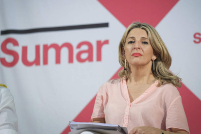 Yolanda Díaz, vicepresidenta segunda del Gobierno. ÁNGEL MEDINA G