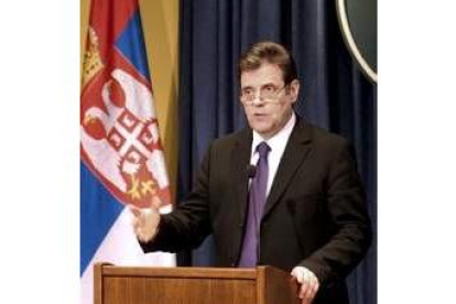 El primer ministro serbio, Vojislav Kostunica