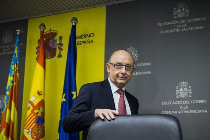 El ministro de Hacienda, Cristóbal Montoro.