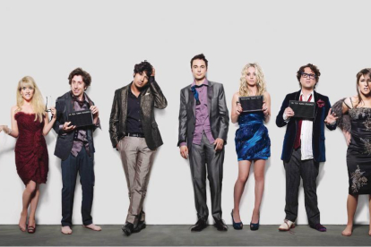 Los protagonistas de la comedia The Big Bang Theory, los que más cobran de la televisión de EEUU.