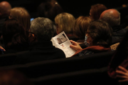 Público en el Auditorio Ciudad de León. FERNANDO OTERO