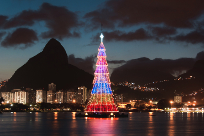 Árbol navideño de Río de Janeiro. FOTO CEDIDA POR CIVITATIS