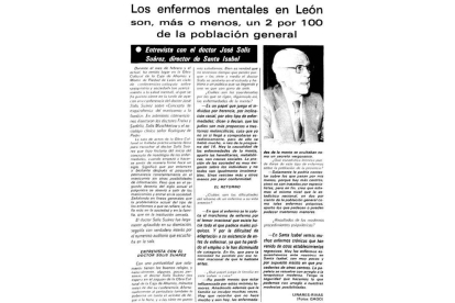 Entrevista a José Solís en 1978 en la Hora Leonesa. DL