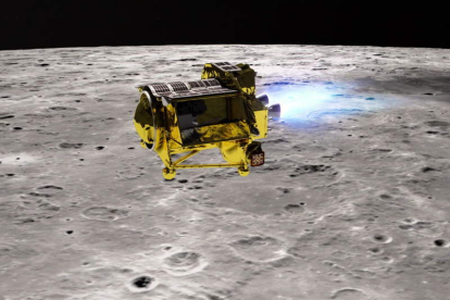 El Francotirador Lunar de Japón en una imagen facilitada por la Agencia Espacial Japonesa. JAXA / EFE