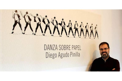 El artista cántabro Diego Agudo Pinilla. DL
