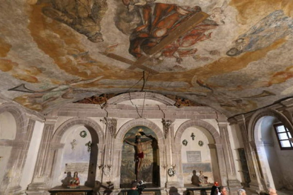 Interior del convento de la Anunciada en Villafranca. ANA F. BARREDO
