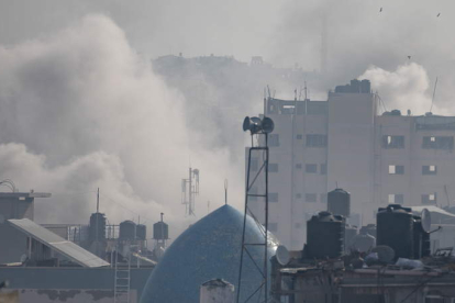 Israel sigue golpeando fuerte en Gaza con unas operaciones bélicas que abarcan ya tres meses. IMAD