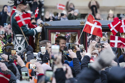 La coronación de Federico X de Dinamarca. EFE