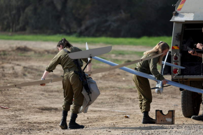 Israel también está utilizando drones para atacar a Hamás e Hizbulá. SAFADI