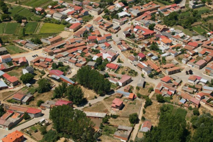 Vista aérea de Castrocalbón