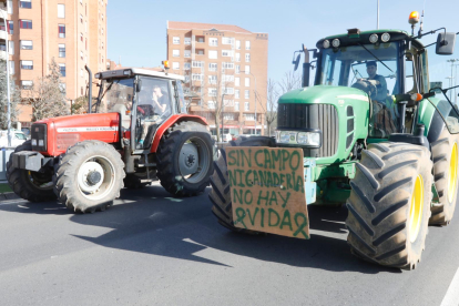 tractorada por la protesta del campo en León