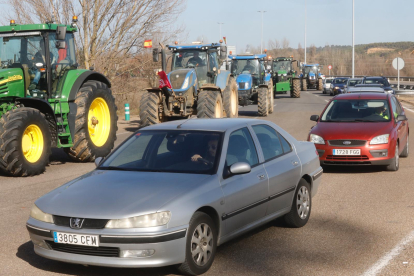 tractorada por la protesta del campo en León