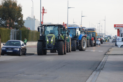 Segunda jornada de protestas con una nueva tractorada que llegará hasta la capital leonesa.