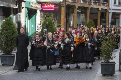 Celebración de Santa Águeda en La Bañeza
