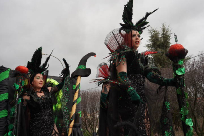 Imagen de archivo del Carnaval en León en 2023.