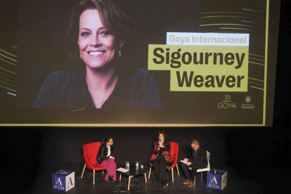 La actriz estadounidense Sigourney Weaver