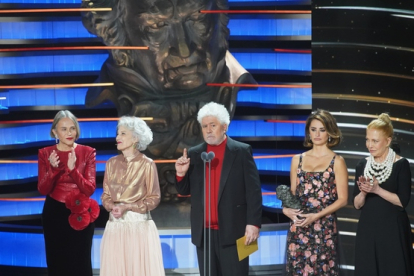 Gala de los Premios Goya celebrada en Valladolid.