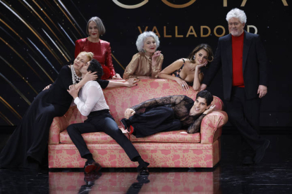 Gala de los Premios Goya celebrada en Valladolid.