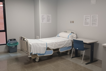 Instalaciones de la nueva unidad de diálisis peritoneal del Hospital El Bierzo.