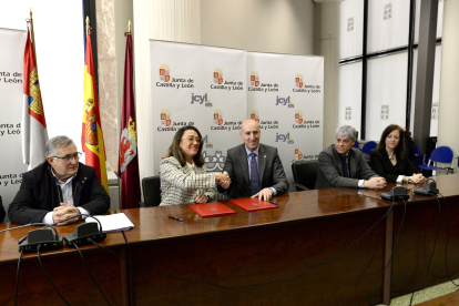 Acuerdo entre la Junta y el Ayuntamiento de León.