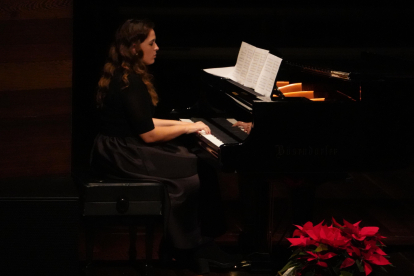 Un concierto del conservatorio de León.