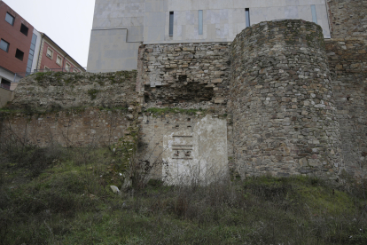Fotografía de archivo de la muralla de Astorga.