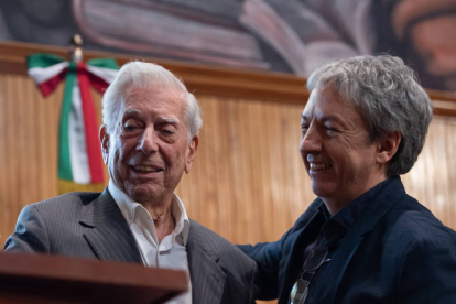 Vargas Llosa y David Toscana.